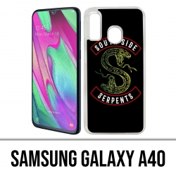 Samsung Galaxy A40 Case - Riderdale South Side Serpent Logo