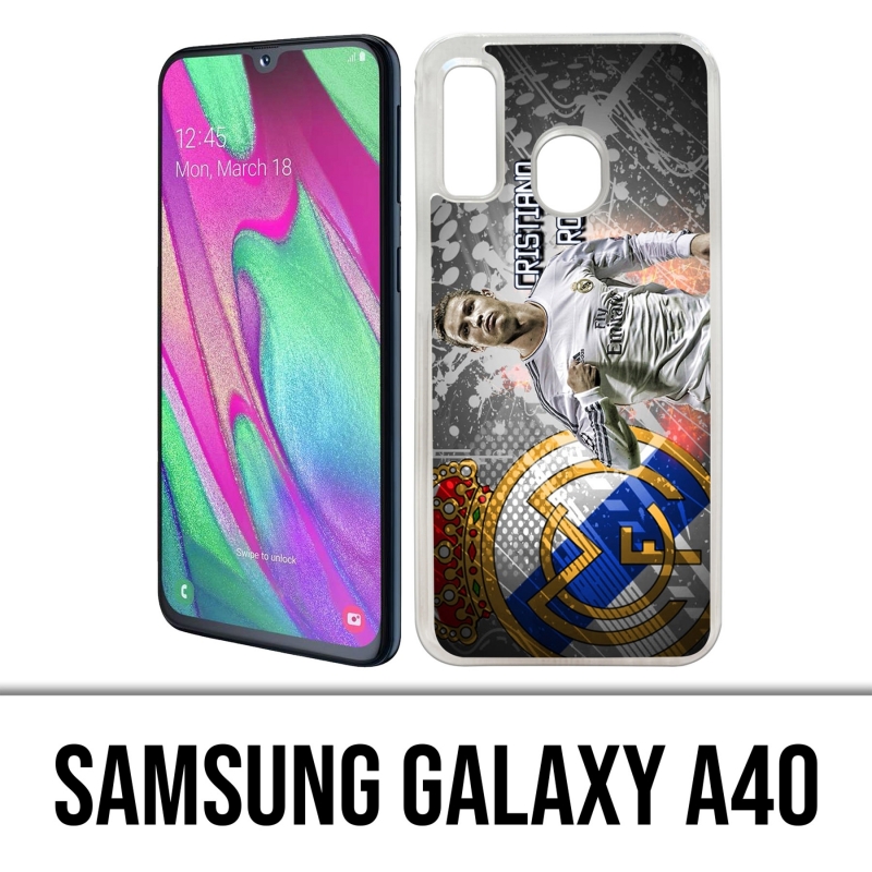 Samsung Galaxy A40 Case - Ronaldo Cr7