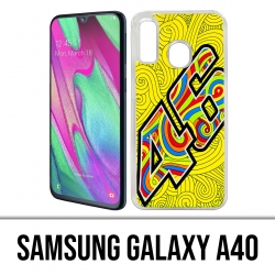 Samsung Galaxy A40 Case - Rossi 46 Waves
