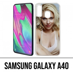 Coque Samsung Galaxy A40 - Scarlett Johansson Sexy