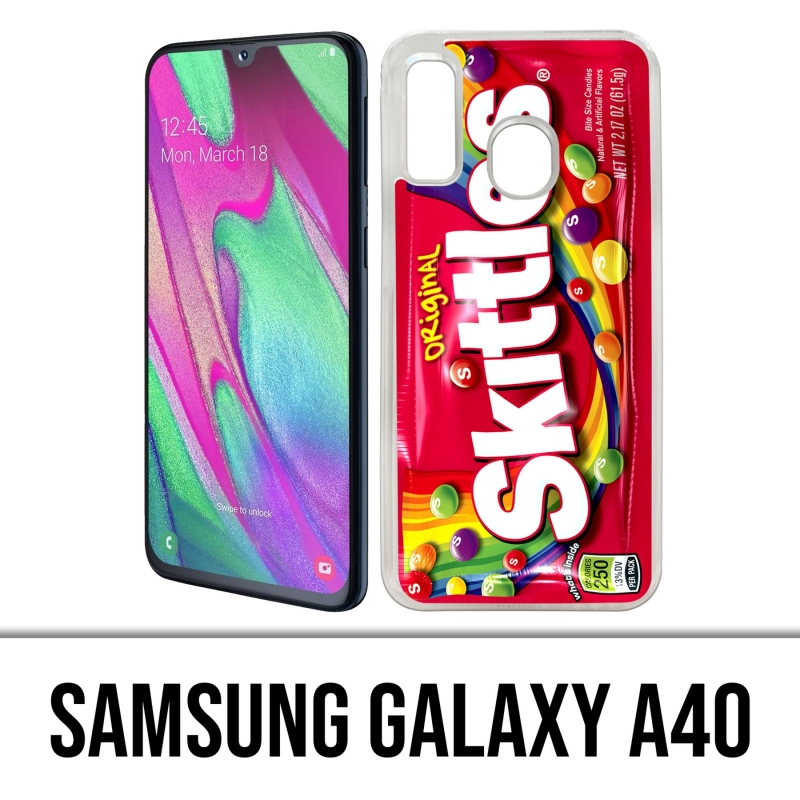 Custodia per Samsung Galaxy A40 - Skittles