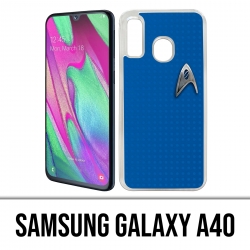 Samsung Galaxy A40 Case - Star Trek Blue