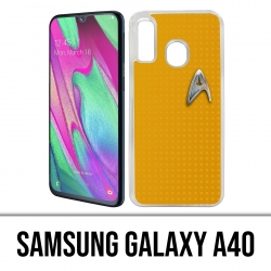 Samsung Galaxy A40 Case - Star Trek Yellow