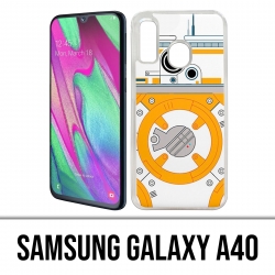 Custodia per Samsung Galaxy A40 - Star Wars Bb8 Minimalist