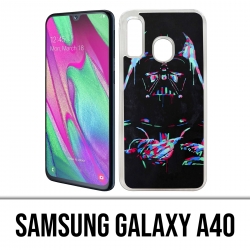 Samsung Galaxy A40 Case - Star Wars Darth Vader Neon