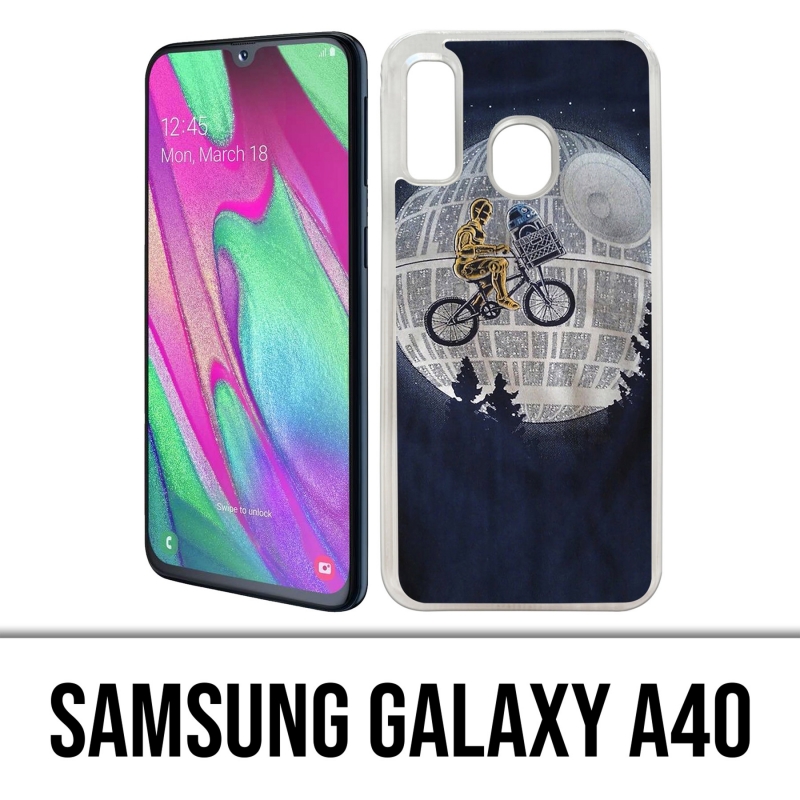 Custodia per Samsung Galaxy A40 - Star Wars e C3Po