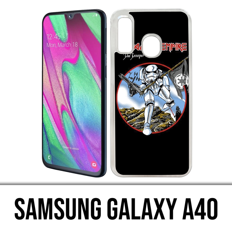 Custodia per Samsung Galaxy A40 - Star Wars Galactic Empire Trooper