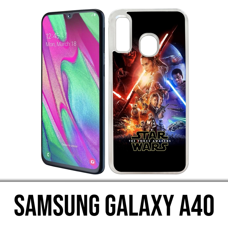Custodia per Samsung Galaxy A40 - Il ritorno della Forza di Star Wars