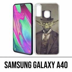Funda Samsung Galaxy A40 - Star Wars Vintage Yoda