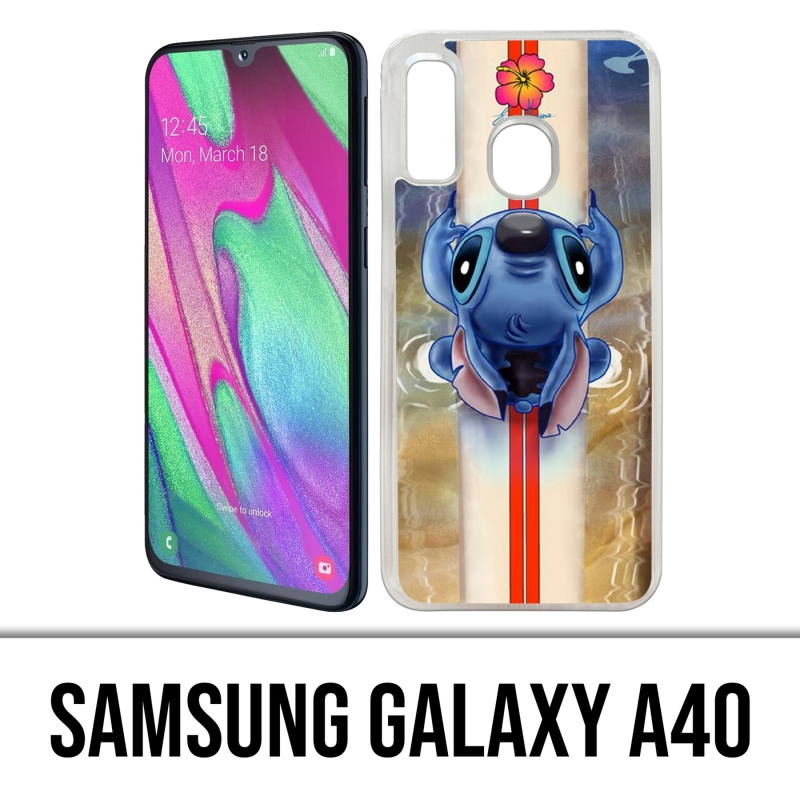 Coque Samsung Galaxy A40 - Stitch Surf