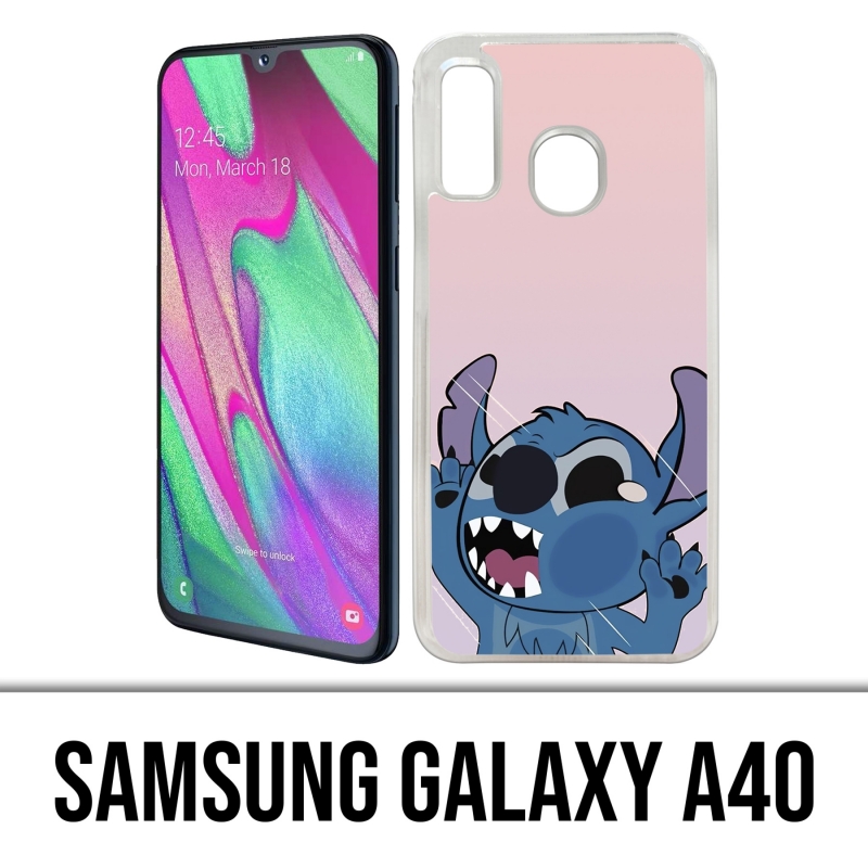 Samsung Galaxy A40 Case - Stitch Glass