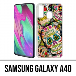 Coque Samsung Galaxy A40 - Sugar Skull