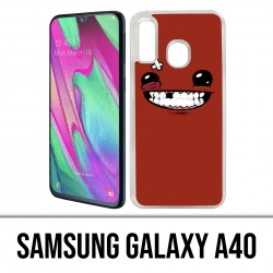 Coque Samsung Galaxy A40 - Super Meat Boy