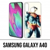 Funda Samsung Galaxy A40 - Superman Paintart
