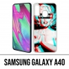 Samsung Galaxy A40 Case - Supreme Marylin Monroe