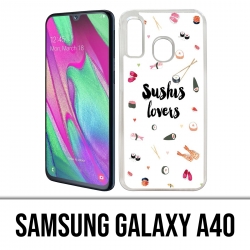 Coque Samsung Galaxy A40 - Sushi Lovers