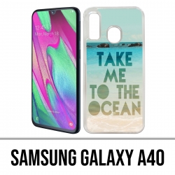 Coque Samsung Galaxy A40 - Take Me Ocean