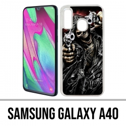 Funda Samsung Galaxy A40 - Pistola Death Head