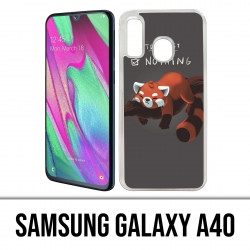 Funda Samsung Galaxy A40 - Lista de tareas pendientes Panda Roux