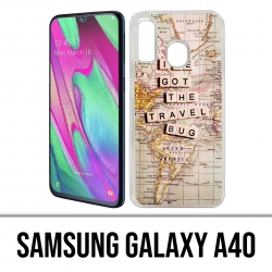 Coque Samsung Galaxy A40 - Travel Bug
