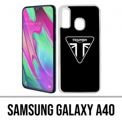 Funda Samsung Galaxy A40 - Logotipo de Triumph