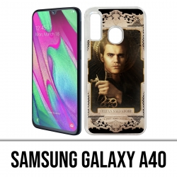 Coque Samsung Galaxy A40 - Vampire Diaries Stefan