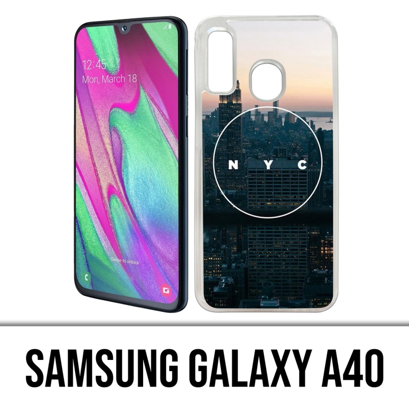 Samsung Galaxy A40 Case - City NYC New Yock