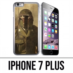 Funda iPhone 7 Plus - Vintage Star Wars Boba Fett