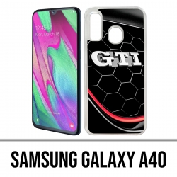 Samsung Galaxy A40 Case - Vw Golf Gti Logo