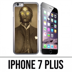 Funda iPhone 7 Plus - Star Wars Vintage C3Po