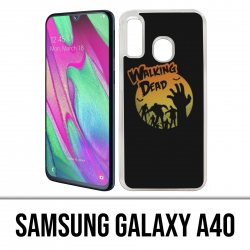 Samsung Galaxy A40 Case - Walking Dead Logo Vintage