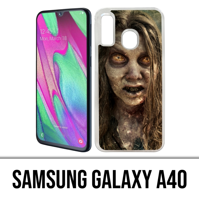 Samsung Galaxy A40 Case - Walking Dead Scary