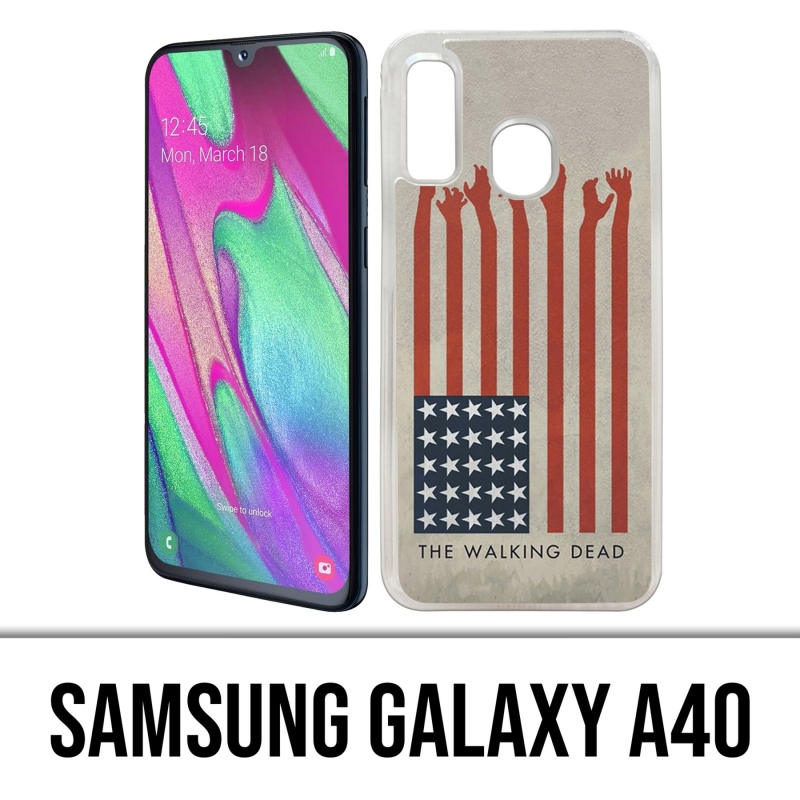 Coque Samsung Galaxy A40 - Walking Dead Usa