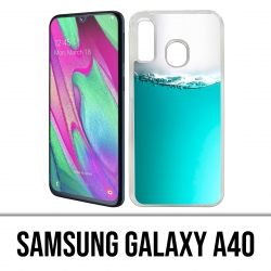 Custodia per Samsung Galaxy A40 - Acqua