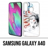 Coque Samsung Galaxy A40 - Wonder Woman Art