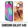Funda Samsung Galaxy A40 - Wonder Woman Comics