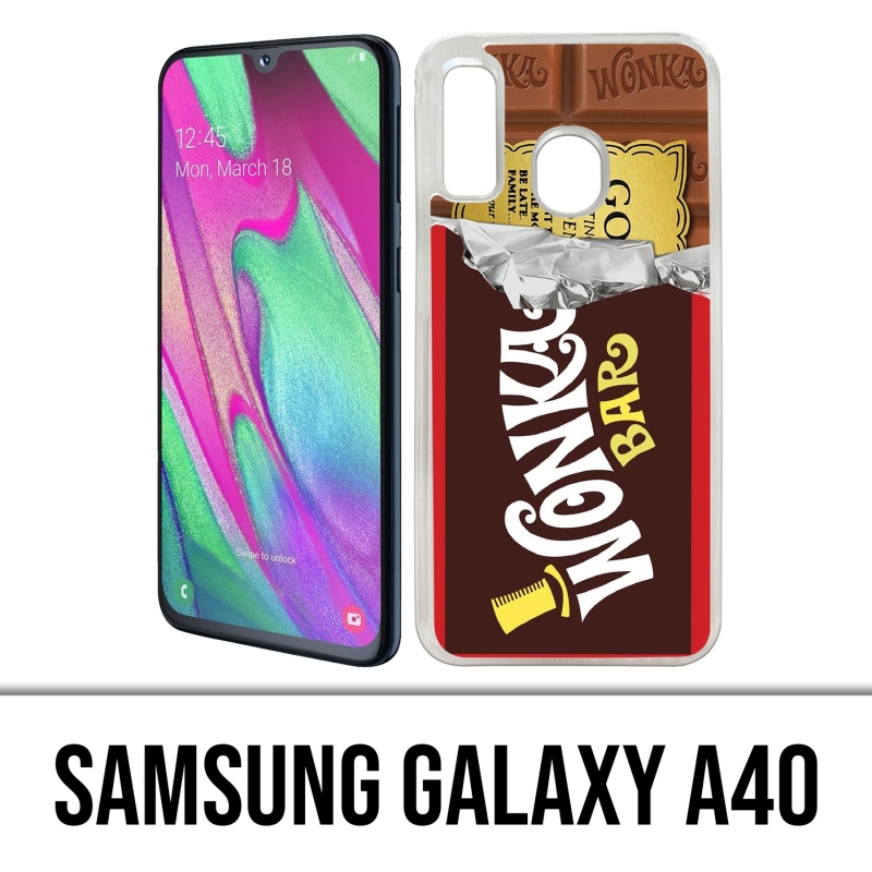 Samsung Galaxy A40 Case - Wonka Tablet