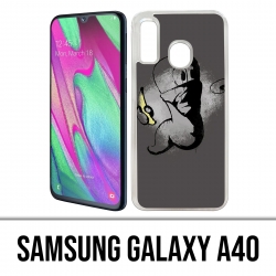 Custodia per Samsung Galaxy A40 - Etichetta Worms