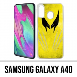 Coque Samsung Galaxy A40 - Xmen Wolverine Art Design