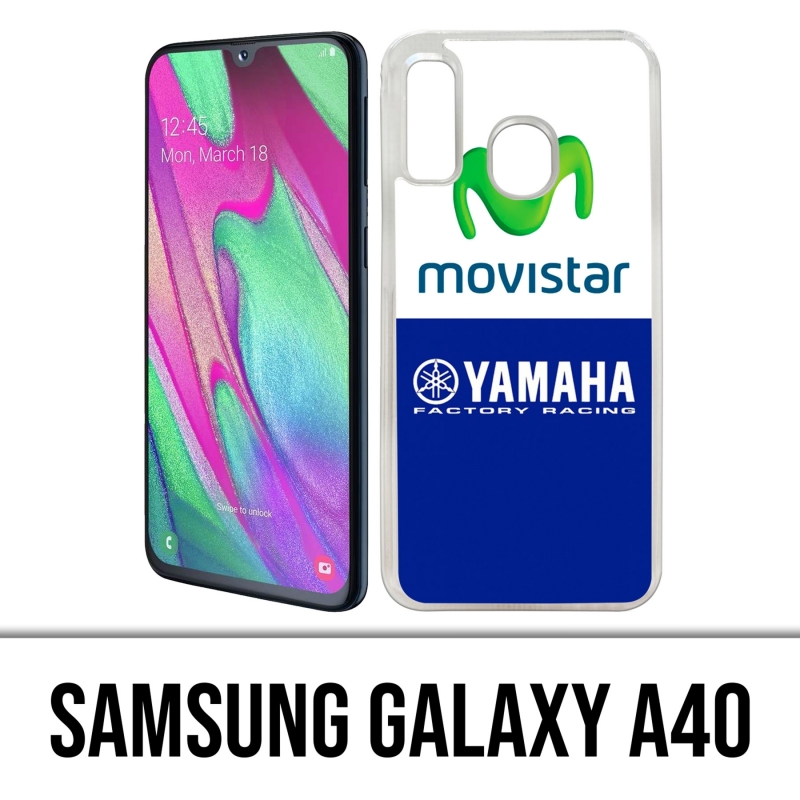Samsung Galaxy A40 Case - Yamaha Factory Movistar
