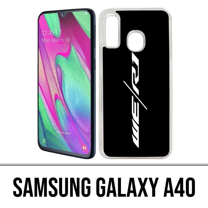 Coque Samsung Galaxy A40 - Yamaha R1 Wer1