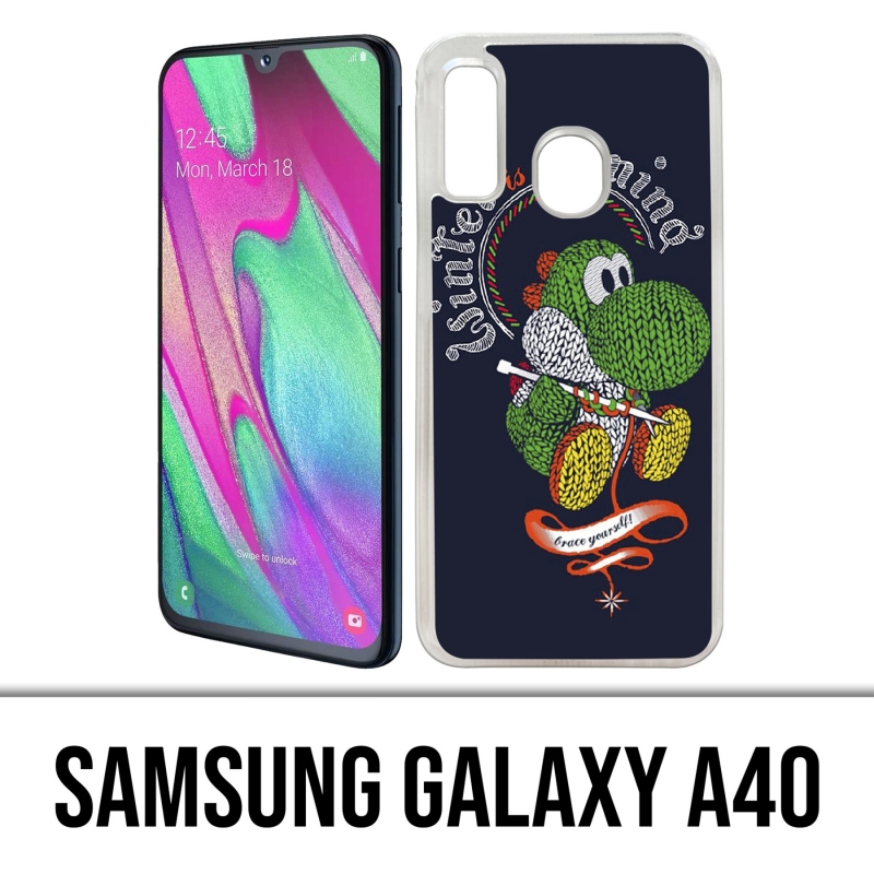 Custodia per Samsung Galaxy A40 - Yoshi Winter Is Coming