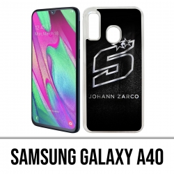 Coque Samsung Galaxy A40 - Zarco Motogp Grunge