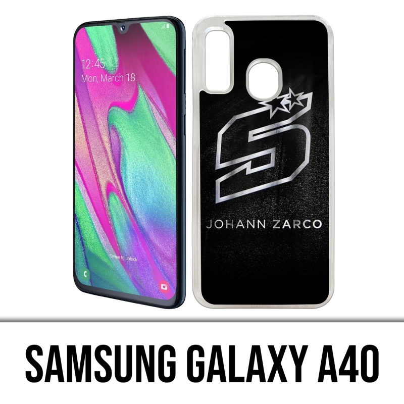 Funda Samsung Galaxy A40 - Zarco Motogp Grunge