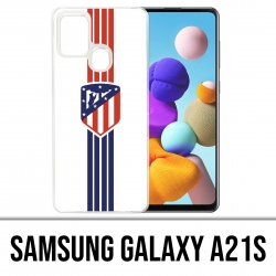 Custodia per Samsung Galaxy A21s - Pallone da calcio Athletico Madrid