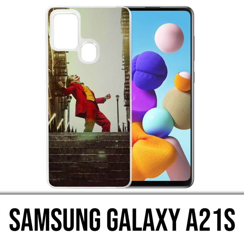 Coque Samsung Galaxy A21s - Joker Film Escalier