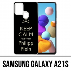 Funda Samsung Galaxy A21s - Keep Calm Philipp Plein