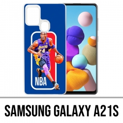 Coque Samsung Galaxy A21s - Kobe Bryant Logo Nba