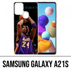 Coque Samsung Galaxy A21s - Kobe Bryant Tir Panier Basketball Nba