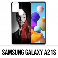 Funda Samsung Galaxy A21s - La Casa De Papel - Berlin Split